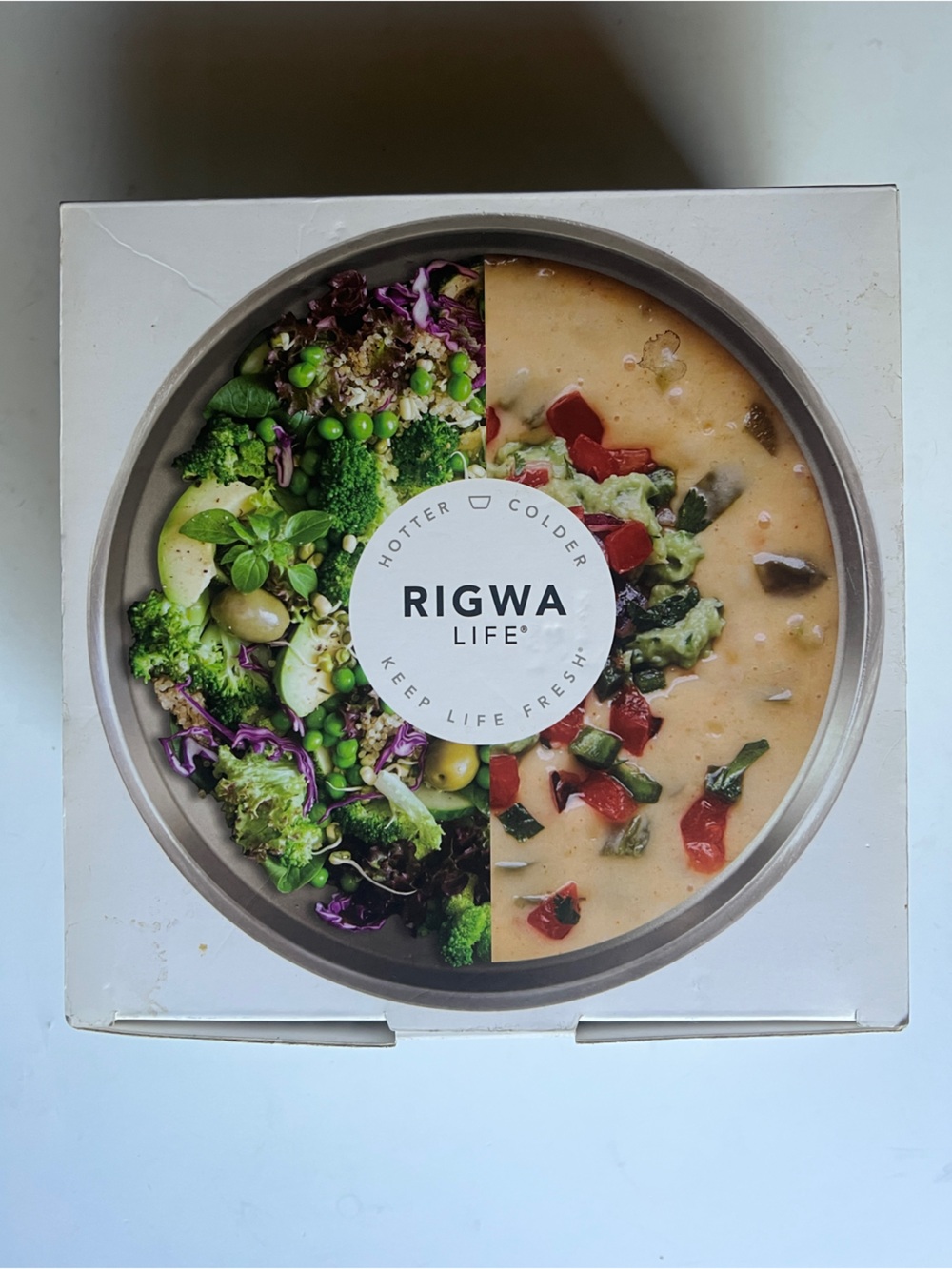 NEW RIGWA LIFE 1.5 Stainless Steel Insulated Food Container 48 Oz, Sunrise color